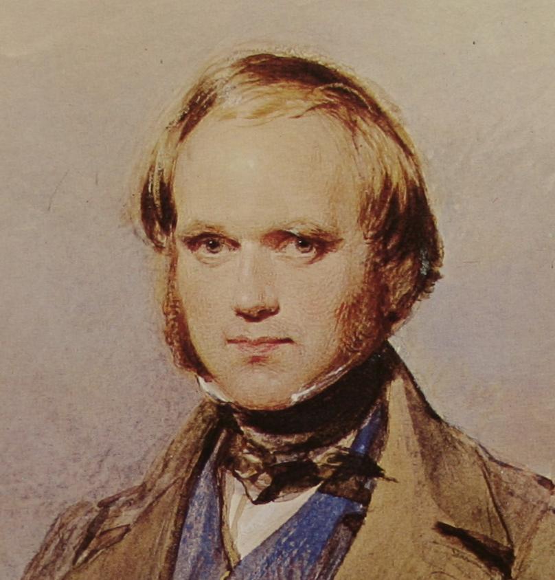 Charles Darwin 1840 by George Richmond